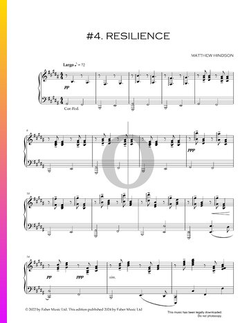 Resilience Musik-Noten