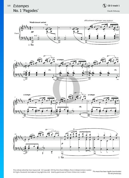 Estampes: No. 1 Pagodes