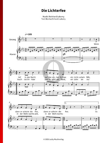 Die Lichterfee Sheet Music
