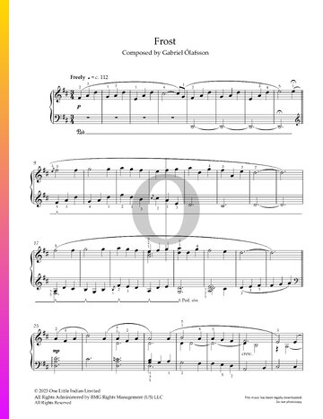 Frost Sheet Music