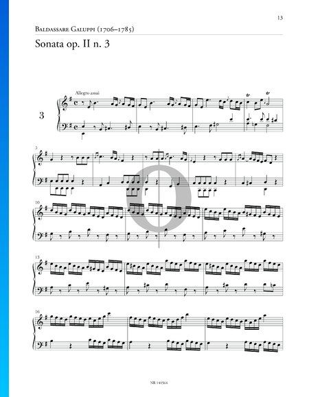 Sonata Op. 2 No. 3