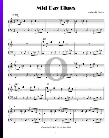 Mid Day Blues Sheet Music