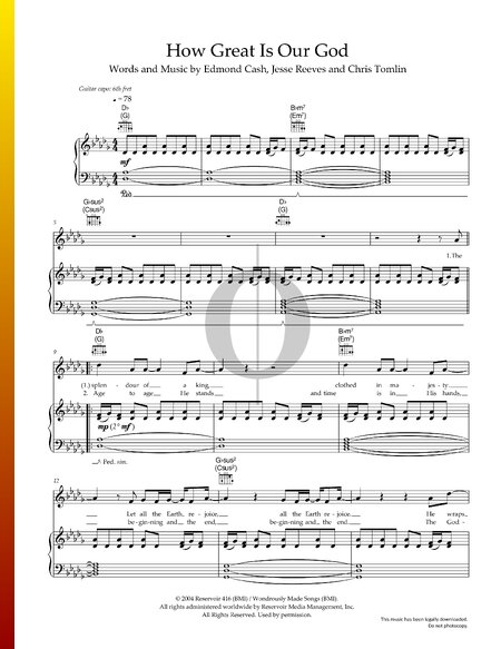 How Great Is Our God