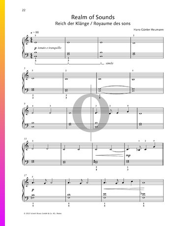 Realm of Sounds Sheet Music