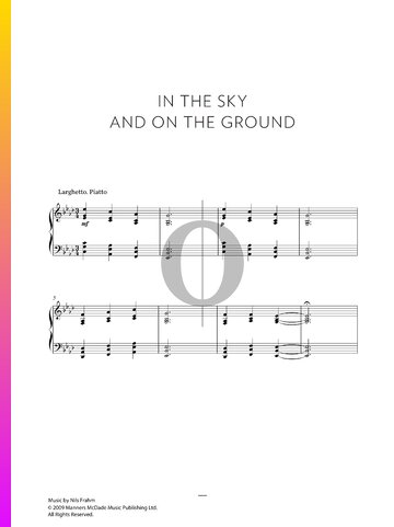 In The Sky And On The Ground Musik-Noten