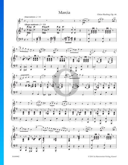 Marcia, Op. 44