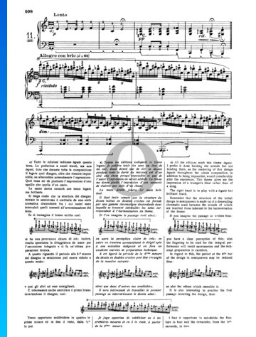 Etüde in a-Moll, Op. 25 Nr. 11 Musik-Noten