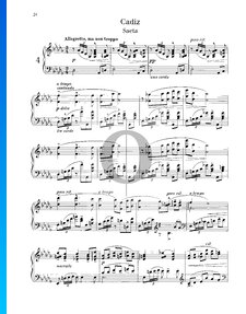 Suite Española Nr. 1, Op. 47: 4. Cadiz (Saeta)