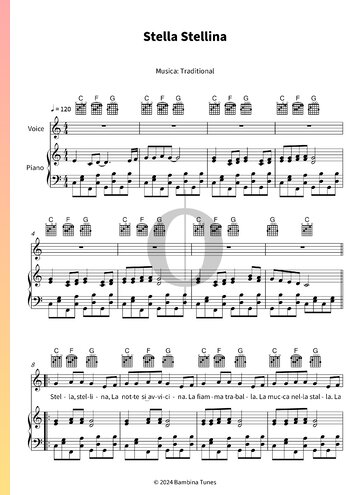 Stella Stellina Sheet Music