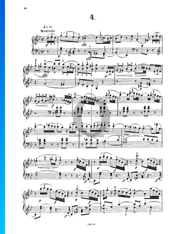 Sonate in g-Moll, Hob XVI: 44 Musik-Noten