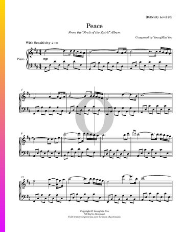 Peace Sheet Music
