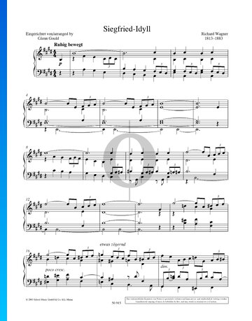 Siegfried-Idyll Sheet Music