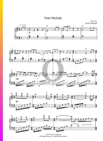 Your Melody Sheet Music