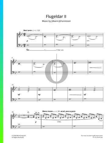Flugeldar II Sheet Music