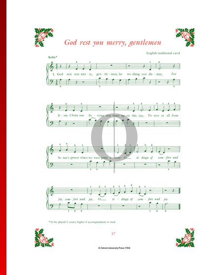 God Rest You Merry, Gentlemen