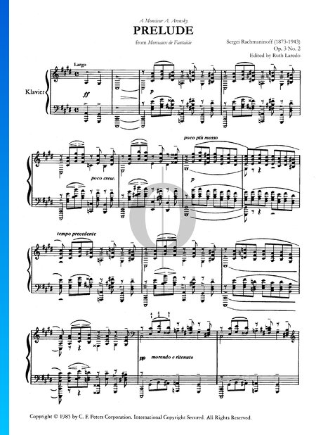 Prélude cis-Moll, Op. 3 Nr. 2