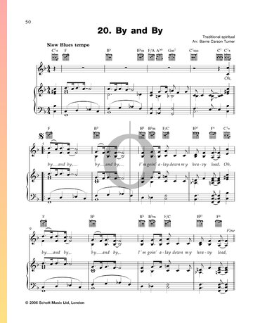By and By Sheet Music