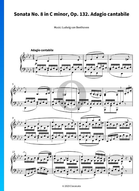 Grande Sonata pathétique, Op. 13: 2. Adagio cantabile