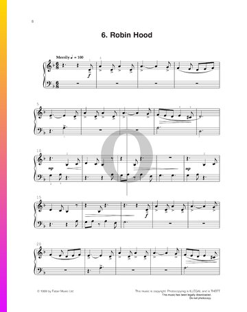 Robin Hood Partitura