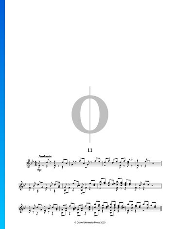 24 Preludes and Fugues: No. 11 in B-flat Major Partitura
