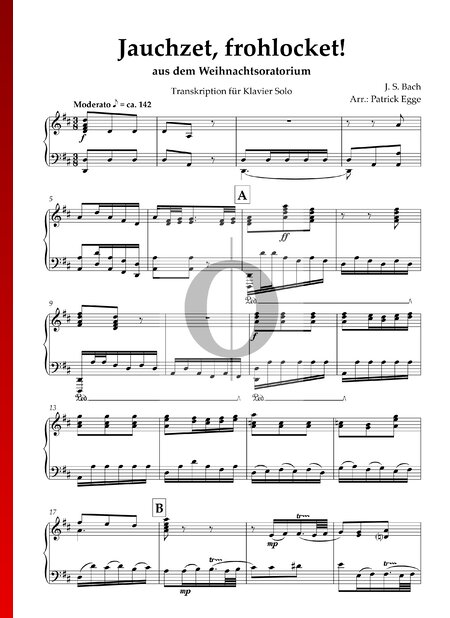 Christmas Oratorio, BWV 248: 1. Jauchzet, Frohlocket!