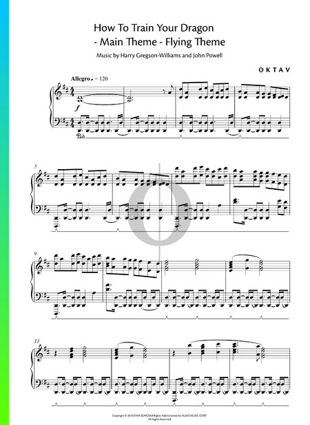 How To Train Your Dragon - Flying Theme