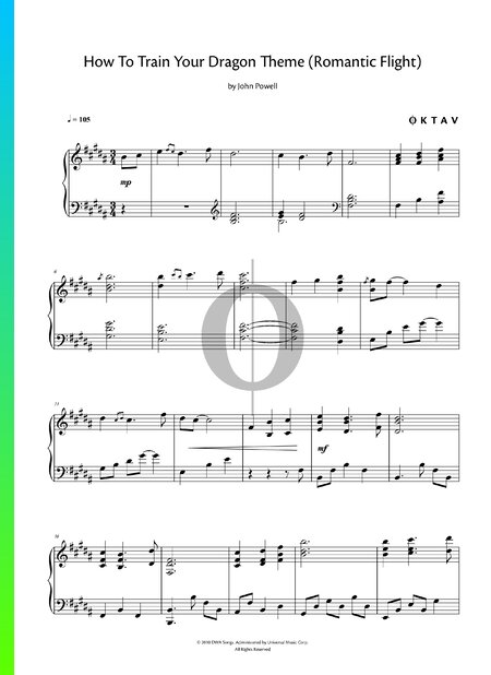 How To Train Your Dragon Theme (Romantic Flight)