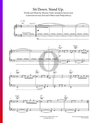 Sit Down Stand Up Sheet Music