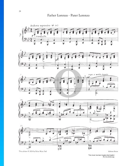 Romeo and Juliet, Op. 75: Father Lorenzo
