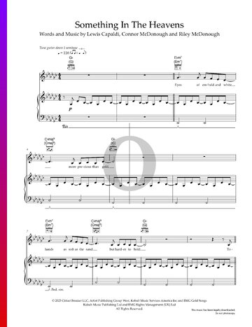 Something In The Heavens Sheet Music