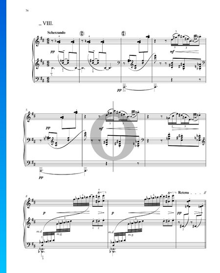 Préludes, Book 2: No. 8 Ondine: Scherzando