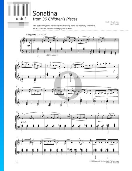 Sonatina in a-Moll, Op. 27 Nr. 18