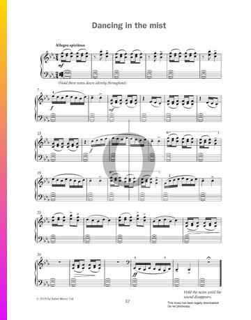 Dancing In The Mist Sheet Music