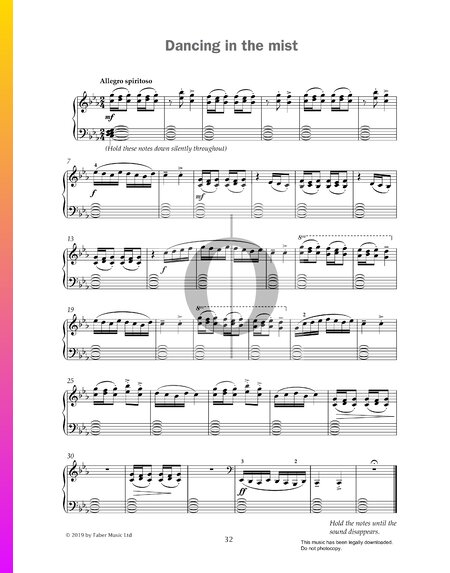 Dancing In The Mist Sheet Music