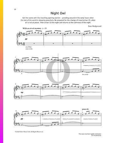 Night Owl Sheet Music