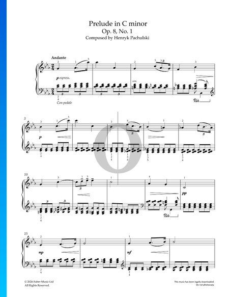 Prelude in C Minor, Op. 8 No. 1