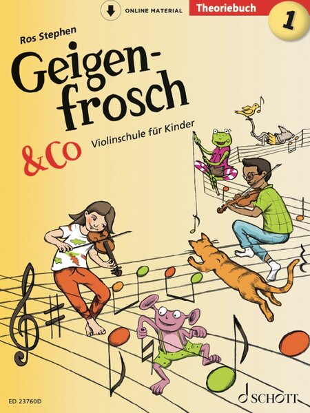 Geigenfrosch & Co: Theoriebuch 1
