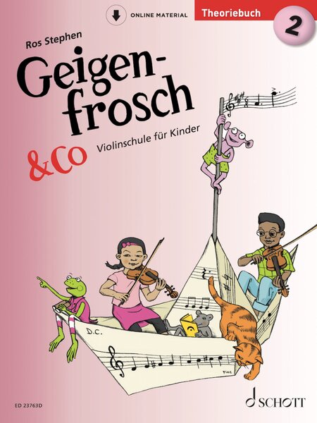 Geigenfrosch & Co: Theoriebuch 2