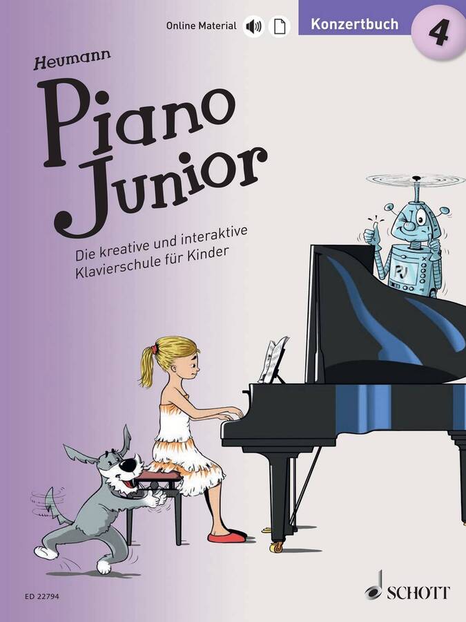Piano Junior: Konzertbuch 4