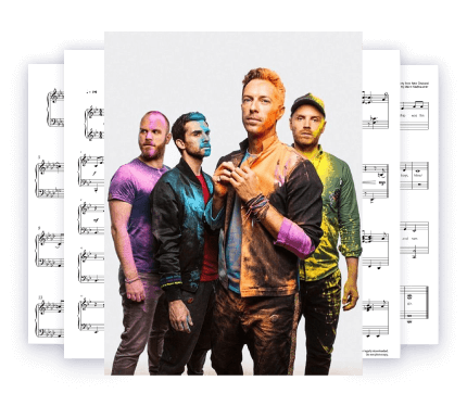 Das Beste von Coldplay für Klavier (Fortgeschritten)
