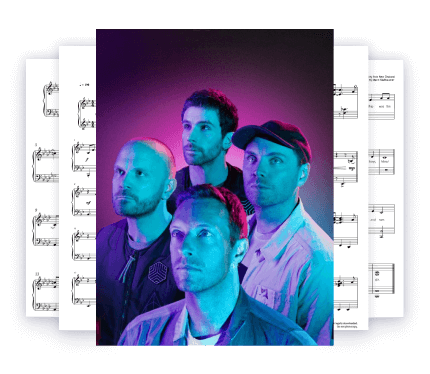Das Beste von Coldplay für einfaches Klavier