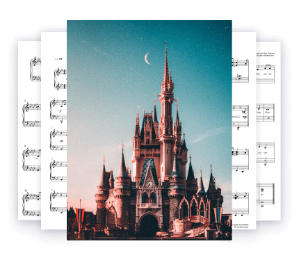 Die schönsten Disney Songs für Klavier-Anfänger  Musik-Noten
