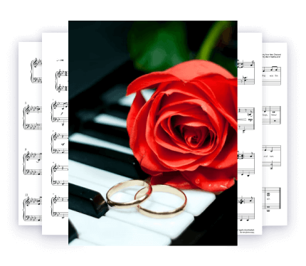 Love Songs für Klavier Musik-Noten