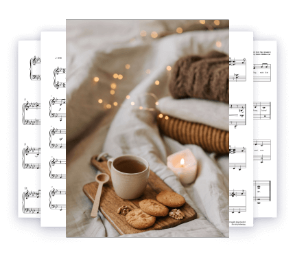 Swing Weihnachtslieder für Klavier Musik-Noten