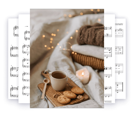 Cozy Christmas Swing for Piano Spartito